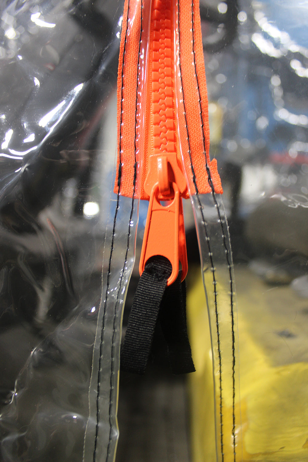 Forklift Cover Zipper
