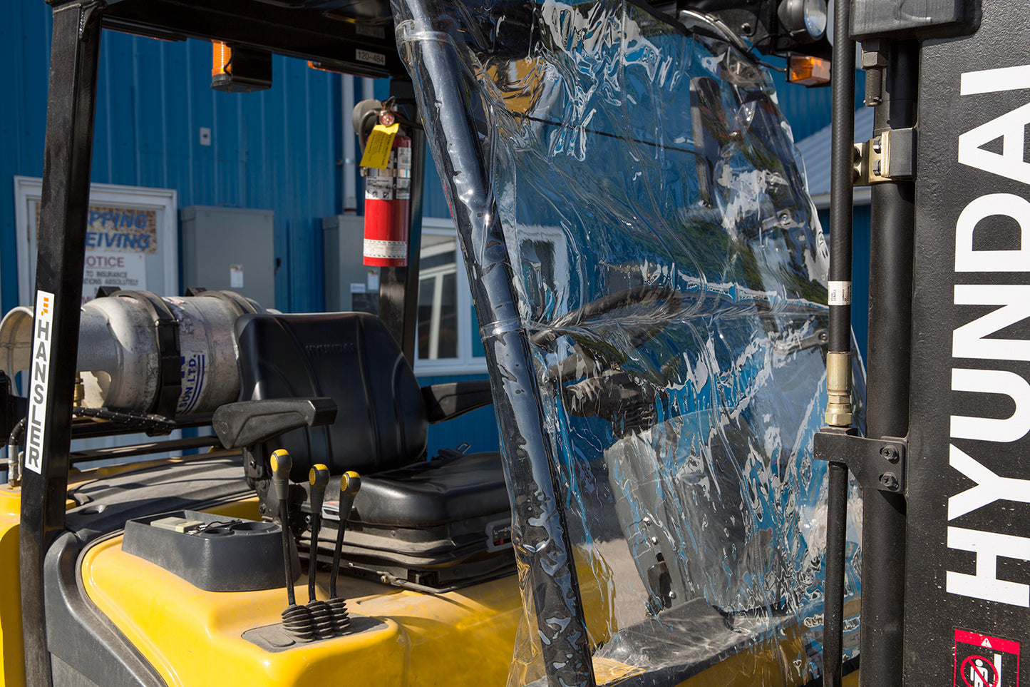 Forklift Windshield