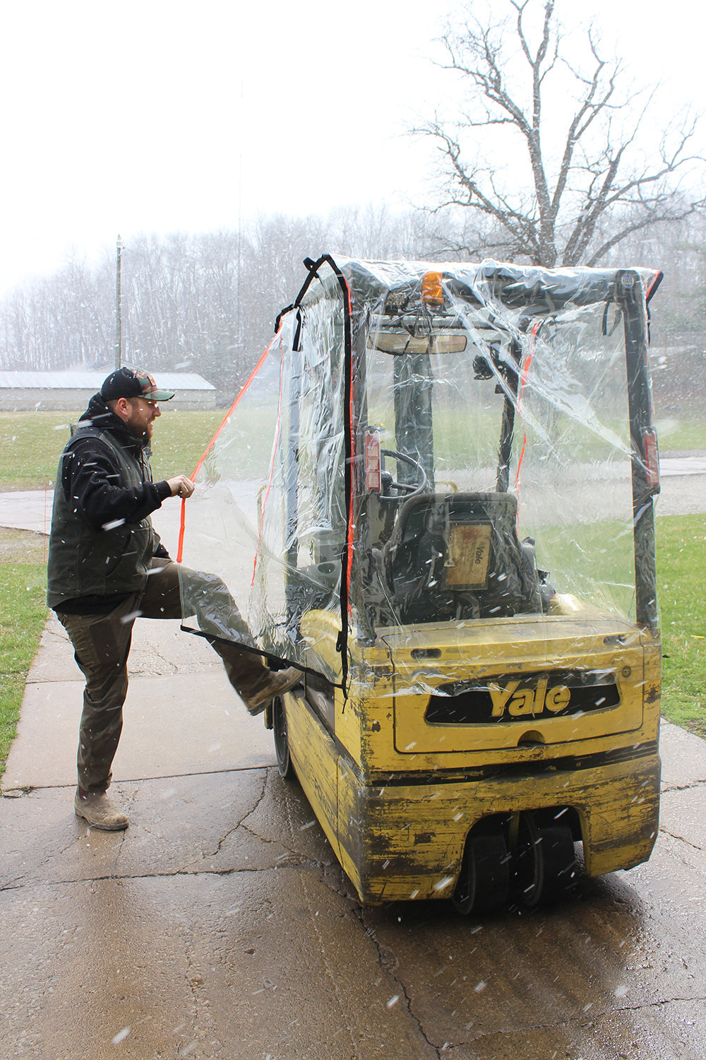 Forklift Full Cab Enclosure | Large