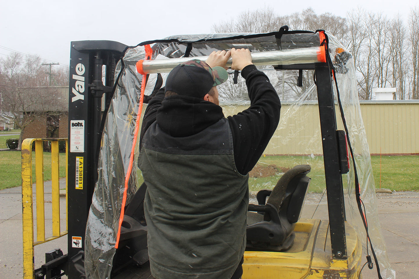 Forklift Full Cab Enclosure | Large