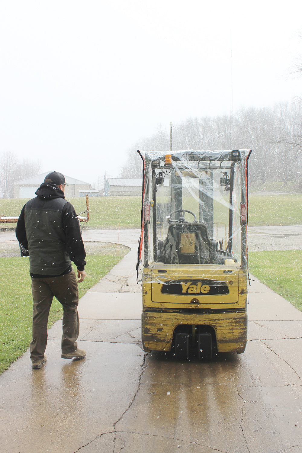 Forklift Full Cab Enclosure | Large